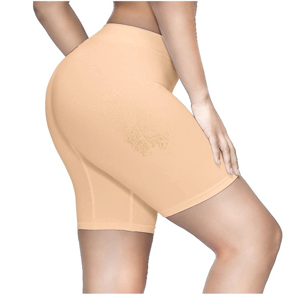 Seamless Slimming Shapewear Slip Shorts Underwear in Nude, Women’s Size Medium. - Picture 5 of 16